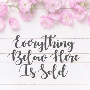 Everything is sold beyond this point ❤️